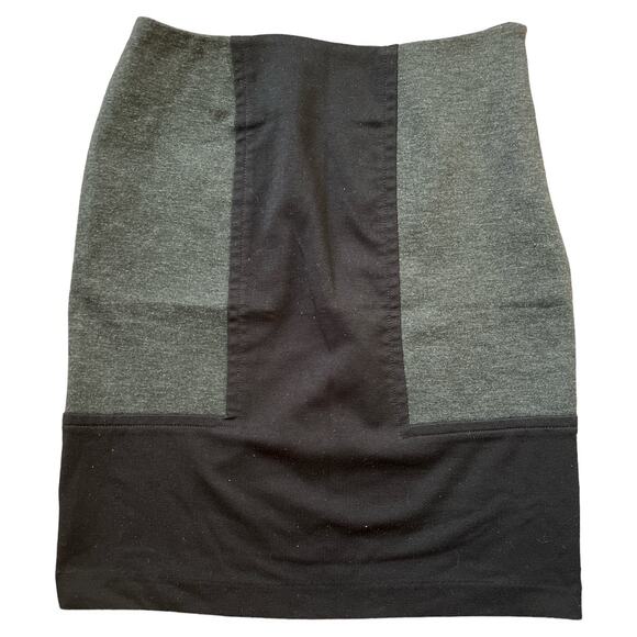 Worthington Gray Black Knee Length Pencil Skirt, US4 - Picture 1 of 5